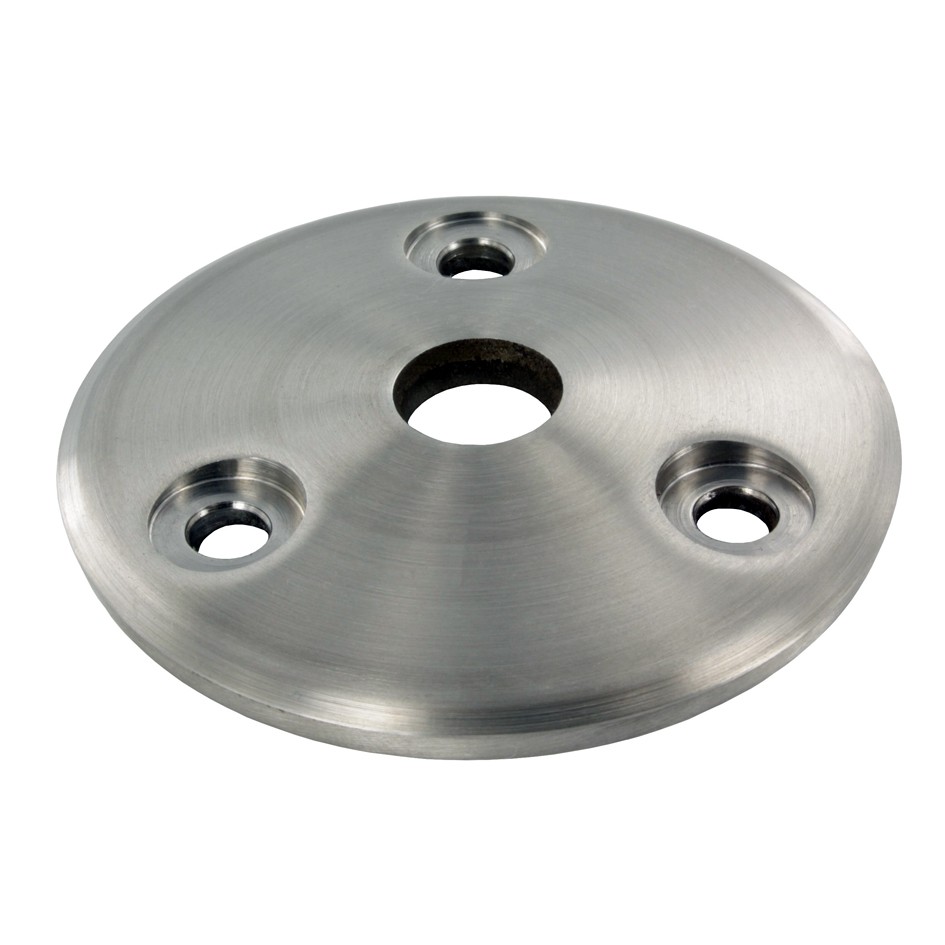 STEINBACHER Edelstahl Ronde – 70x4 Mm, Mit 3x6,5 & 1x6,5 Mm Bohrung, V2A, Rundschliff – 0,11 Kg – Made In Germany
