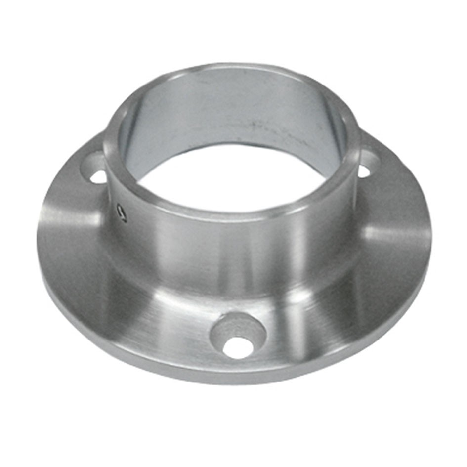 Ankerplatte Ø 70x4 mm flach mit Zentrierbohrung 10 mm V2A 