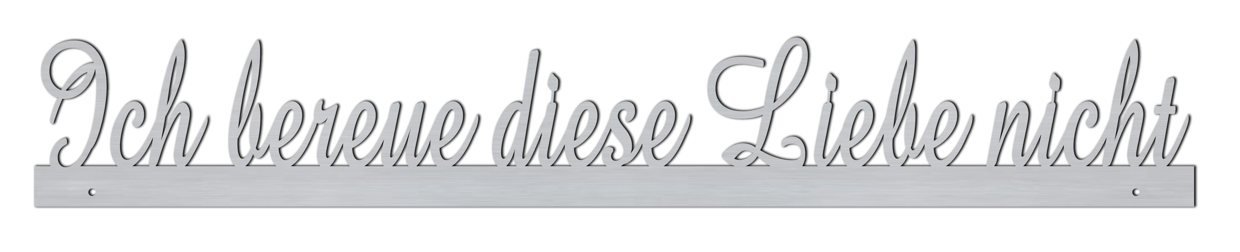 Edelstahl Design Wandtattoo jetzt online bestellen!