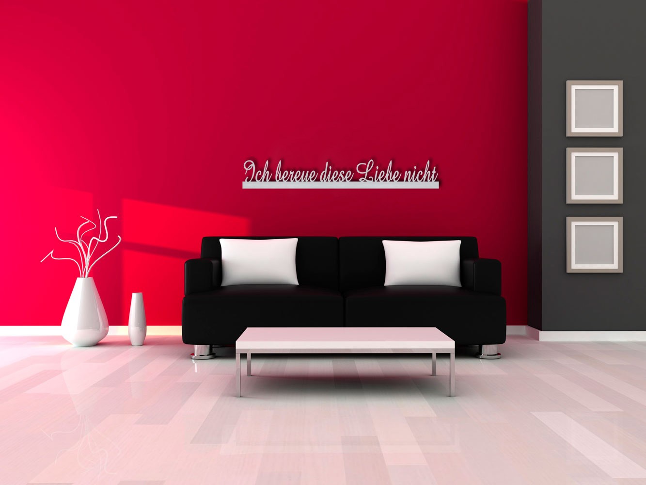 Edelstahl Design Wandtattoo jetzt online bestellen!