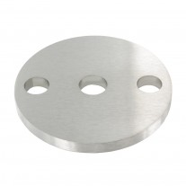 Ankerplatte einseitig geschliffen, Schliff und Durchmesser Ø frei wählbar von 70 - 120mm