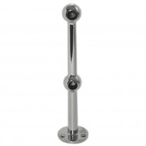 Edelstahl Spannschloss mit Öse und Haken V4A, Größe frei wählbar