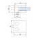 Glasklemme 45 x 45 x 26mm Material/Anschluss und Gummistärke frei wählbar