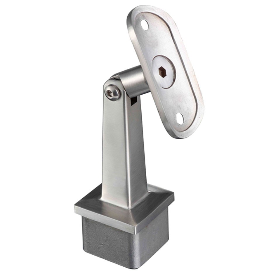Handlaufhalter für Vierkantrohr 40 x 40 x 2,0 mm V2A 